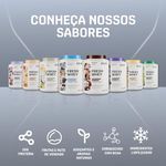 Fresh Whey Protein - Chocolate e Avelã 900g - 20g de Proteínas por Porção - Suplementos Naturais, Dux