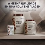 Fresh Whey Protein - Chocolate e Avelã 900g - 20g de Proteínas por Porção - Suplementos Naturais, Dux