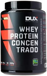 Whey Protein Concentrado Baunilha Pote 900g – Contribui para o Ganho Muscular Hipertrofia – Dux Human Health (Embalagem 