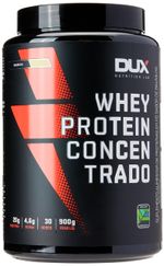 Whey Protein Concentrado Baunilha Pote 900g – Contribui para o Ganho Muscular Hipertrofia – Dux Human Health (Embalagem 