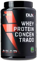 Whey Protein Concentrado Baunilha Pote 900g – Contribui para o Ganho Muscular Hipertrofia – Dux Human Health (Embalagem 