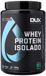 Whey Protein Isolado Chocolate Pote 900g – Contribui para os Resultados e Auxilia a Recuperação Muscular – Dux Human Hea