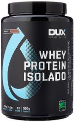Whey Protein Isolado Chocolate Pote 900g – Contribui para os Resultados e Auxilia a Recuperação Muscular – Dux Human Hea