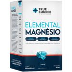 Kit 2x Magnesio Elemental 725MG - 60 CAPS - TRUE SOURCE