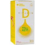 Kit 2x True Source Vitamin D For Baby E Kids (30Ml) Framboesa