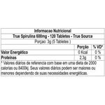 Kit 2x True Spirulina 600Mg - 120 Tabletes - True Source, True Source