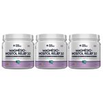 Kit 3x VITAMINAS E MINERAIS MAGNESIO + INOSITOL RELIEF 3.0 CAMOMILA E LAVANDA 350G - TRUE SOURCE
