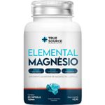 Magnesio Elemental 725MG - 60 CAPS - TRUE SOURCE
