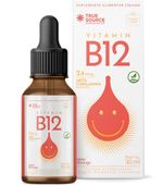 VITAMINA B12 LIQUIDA- 30 ML-  SABOR MORANGO- TRUE SOURCE
