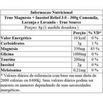 VITAMINAS E MINERAIS MAGNESIO + INOSITOL RELIEF 3.0 CAMOMILA E LAVANDA 350G - TRUE SOURCE