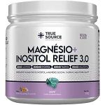 VITAMINAS E MINERAIS MAGNESIO + INOSITOL RELIEF 3.0 CAMOMILA E LAVANDA 350G - TRUE SOURCE