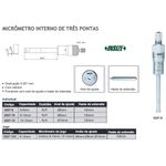 Micrômetro Interno INSIZE com 2 Pontas 2 a 2.5mm x 0.001mm - 3227-2