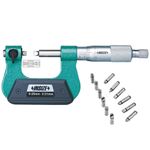 Micrômetro para Rosca Externa INSIZE 125 a 150mm com Pontas 60º - 3281-S150