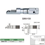Micrometro INSIZE para Medição de Rebordos de Latas 0 a 13mm para Latas Pulverizadoras - 3293-133