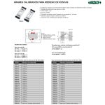 Arames Calibrados Passo 0,4mm (Ø0,220mm) para Fuso Ø6,35mm INSIZE - 7382-23