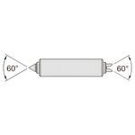 Barra Padrão 60º para Micrômetro de Rosca INSIZE 25mm - 3281-SP61