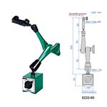Base Magnética INSIZE com Alta Força de Travamento 80kgf H=295mm Base 50x60mm - 6222-80