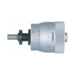 Cabeçote Micrométrico com Fuso Giratório INSIZE Tambor Grande 0 a 13mm x 0,01mm com Porca de Fixação e Ponta Plana - 6373-13