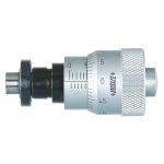 Cabeçote Micrométrico com Tambor Grande INSIZE 0 a 6,5mm x 0,01mm com Porca de Fixação e Ponta Plana - 6373-65