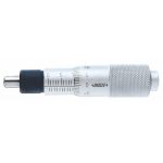 Cabeçote Micrométrico INSIZE 0 a 15mm x 0,01mm com Haste Lisa e Ponta Esférica - 6387-15WS
