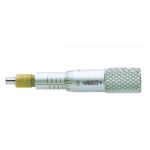 Cabeçote Micrométrico Pequeno INSIZE 0 a 5mm x 0,02mm com Haste Lisa e Ponta Esférica - 6372-5WS
