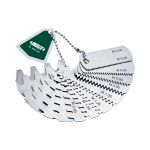 CALIBRE PARA DENTE DE ENGRENAGENS INSIZE 0.35-4.5mm > 14.5º > 15 lâminas - 4860-145