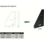 ESQUADRO DE GRANITO 250X160mm - 4141-250