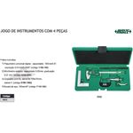 JOGO DE INSTRUMENTOS COM 4 PEÇAS INSIZE - 5042