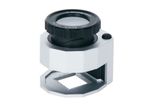 Lupa de Graduada 10X com Escala Dupla 0,5mm e 1/16