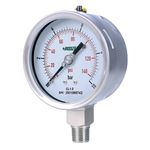 MANÔMETRO DE TUBO BOURDON 5209 INSIZE Faixa 0-16 bar / 0-230 psi | Ø63mm | Conexão 1/4