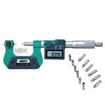 Micrômetro Digital para Rosca Externa INSIZE 225 a 250mm x 0,001mm com Pontas Inclusas - 3581-S250
