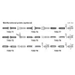 PONTAS MULTIFUNCIONAIS INSIZE Plana > 7392-T1 - 7392-T1