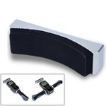 Ponteira de Contato Corporal Curva Macia para Dinamômetro INSIZE (R80, 90x25mm, Rosca M6) - ISF-DFAT2-C3