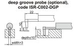 SENSOR PARA REBAIXOS PARA RUGOSÍMETRO INSIZE - ISR-C002-DGP