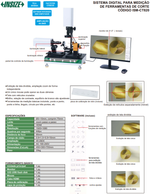 Sistema Digital INSIZE para Medição de Ferramentas de Corte - ISM-CT820