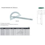 TRANSFERIDOR DE ÂNGULO SIMPLES TIPO MEIA LUA 150x200mm - 4799-1150
