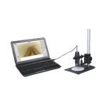 Microscópio Digital de Medição com Software INSIZE Ampliação 10 a 200x Suporte Móvel - ISM-PM200SB