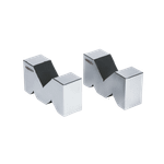 Par de Blocos em V de Aço INSIZE Ø3 a 32mm (50x19x24mm) - 6887-1