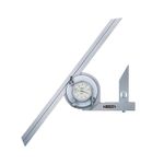 Transferidor de Ângulo Universal com Relógio INSIZE com Lâminas de 150 e 300mm 0 a 360 ° - 2373-360