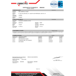 Certificado de Calibração RBC para Paquimetros