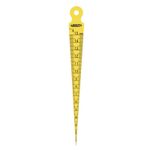 Calibre de Folga Afilado tipo Cunha de Plástico (ABS) 0,5 a 15mm INSIZE - 4627-15
