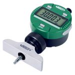 Medidor de Profundidade Digital INSIZE 0 a 300mm x 0,001mm Base 101,5x17mm - 2141-302