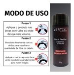 Kit Aplicador + Fibra Capilar Castanho escuro – Resultado Natural e Imediato