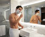 Kit Aparelho de Barbear Clássico Enox + 4 Lâminas – Precisão e Cuidado Completo