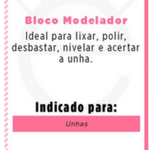 Kit modelador de unha suave Ricca com 3 unidades cod. 965