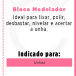 Kit modelador de unha Ricca com 3 unidades cod. 958