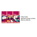 Kit Lenço de papel Ricca 3 pts com 10 unidades cod. 3704