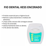 Kit fio dental Kess Basic 3 unidades com 100M 2003
