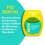 Kit fio dental Kess 3 unidades de 50M 1996