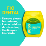 Kit fio dental Kess 3 unid de 100M  2001